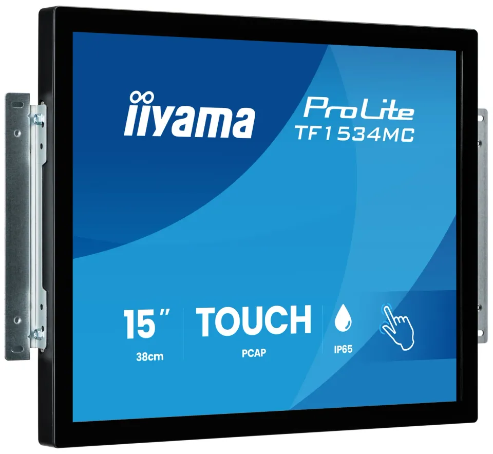 15" iiyama TF1534MC-B8X: TN,XGA,10P,IP65