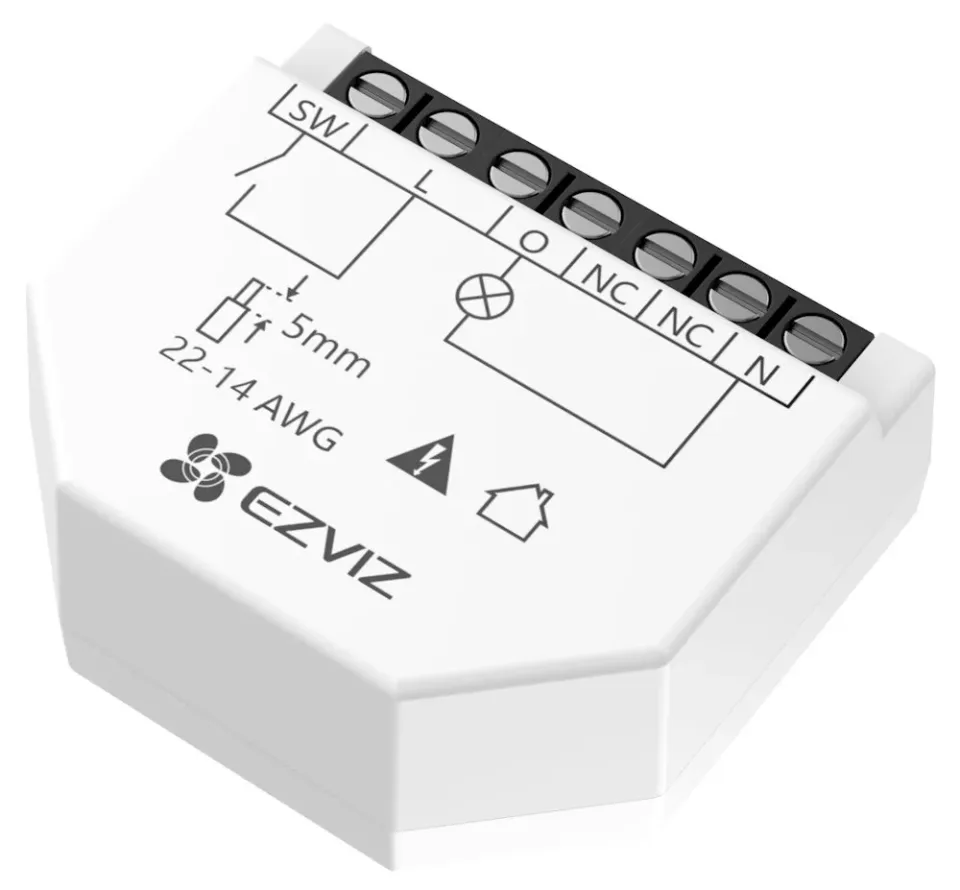 EZVIZ chytré Wi-Fi relé T35W (podpora Matter)