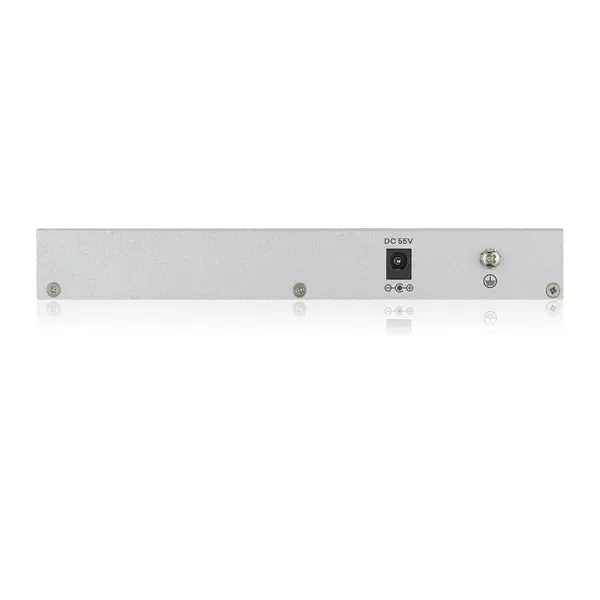Zyxel GS1200-5HPv2 5-port Desktop Gigabit Web Smart PoE switch, 4x PoE+ GbE, PoE 60W, fanless