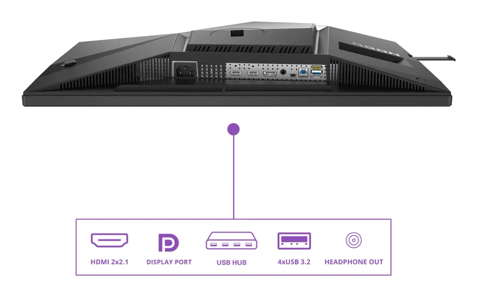 AOC LCD AGON PRO herní AG246FK6 24,1" TN/1920x1080@610Hz/0,5ms/400cd/2xHDMI/DP/4