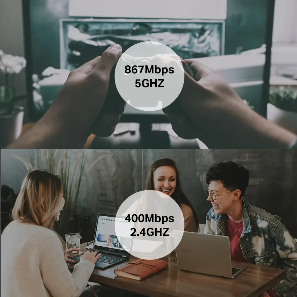 TP-LINK ArcherT3U Wifi USB AC1300 Mini bezdrátový MU-MIMO USB adaptér