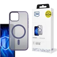 3mk ochranný kryt Frosty MagCase Purple pro Apple iPhone 13