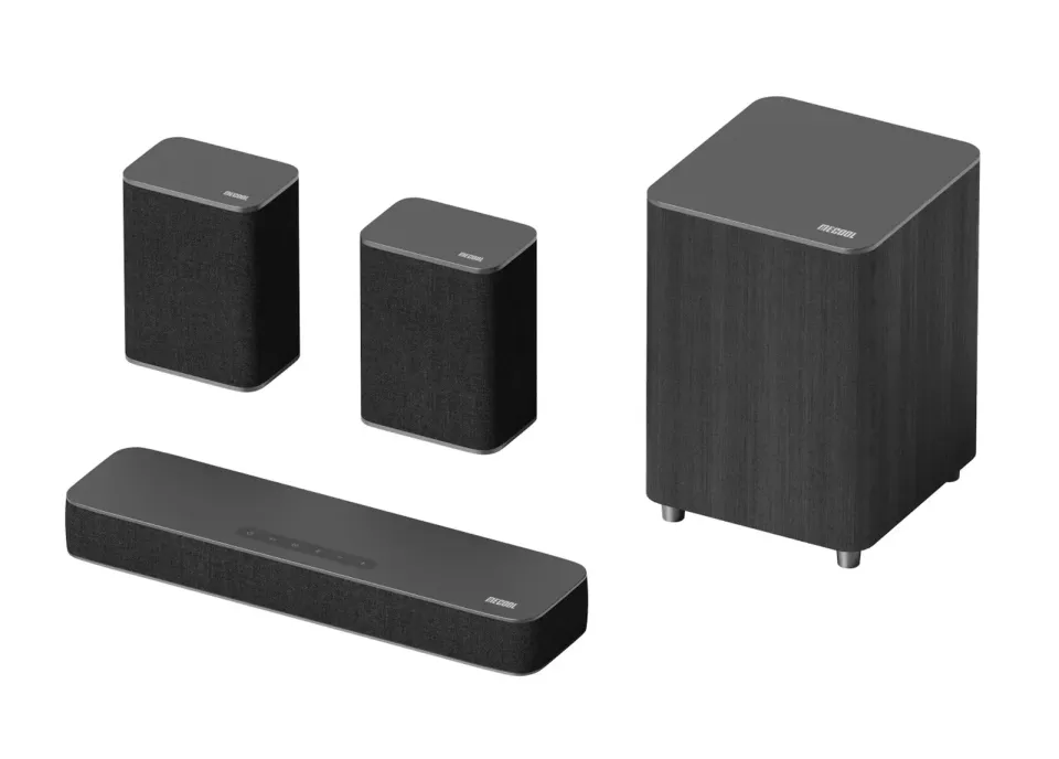 MECOOL Soundbar s Google TV + Subwoofer + 2x repro