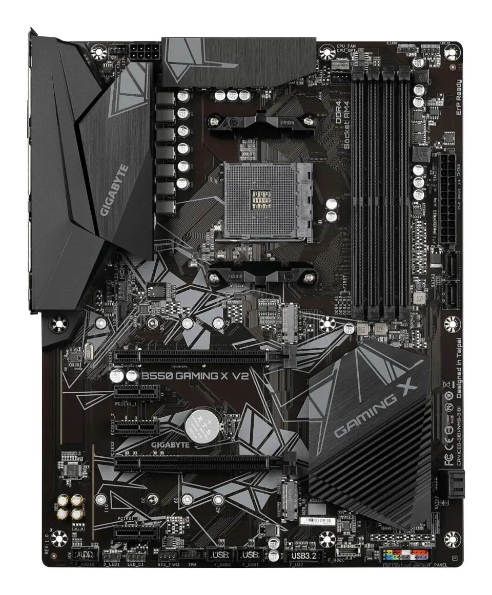 GIGABYTE MB Sc AM4 B550 GAMING X V2, AMD B550, 4xDDR4, 1xHDMI, 1xDVI