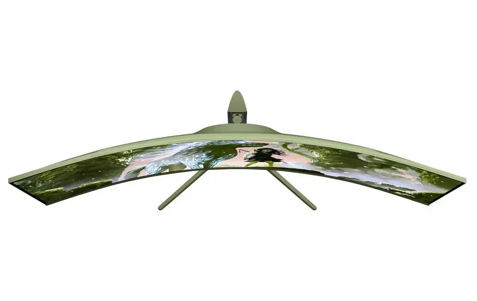AROZZI NOVA herní monitor 49" 49TUW165 Forest Green/ LED/ 5120x1440/ 165Hz/ VA/ 3000:1/ 1ms/ 2xHDMI/ DP/ USB-C/ m.zelený