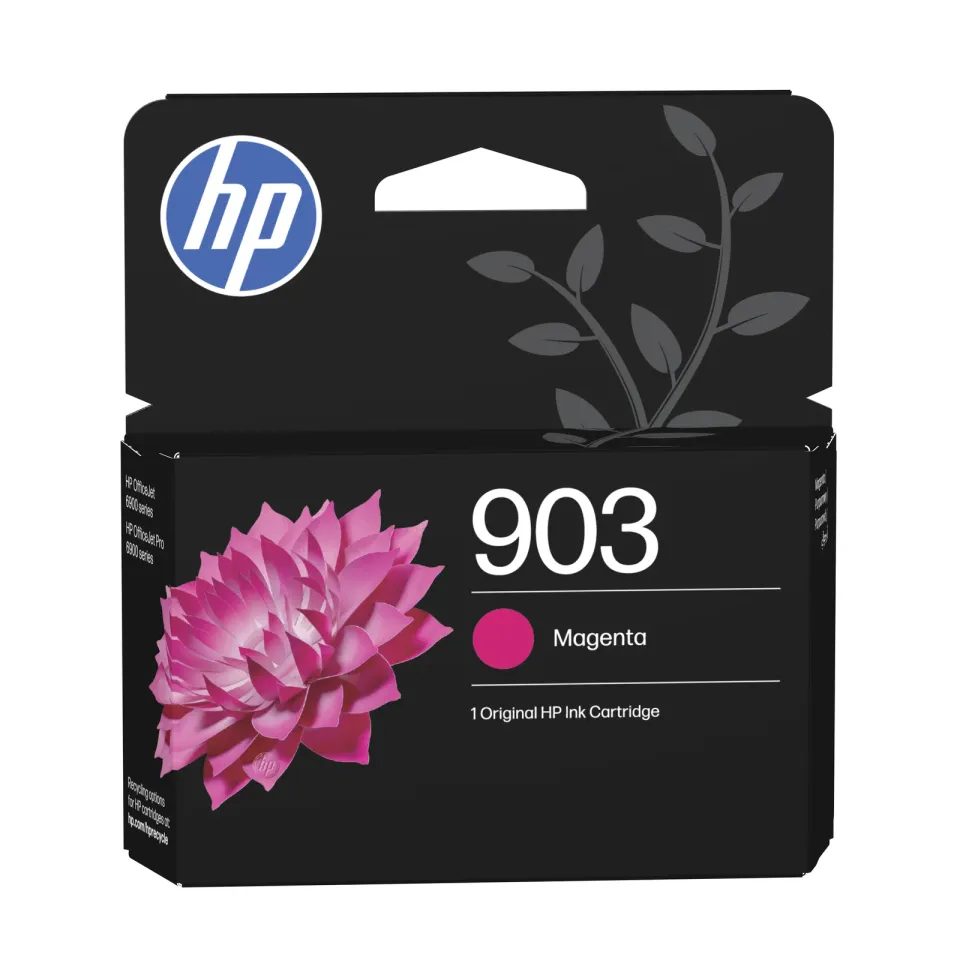 HP T6L91AE originální náplň purpurová č.903 malá cca 315 stran (magenta, pro HP OfficeJet Pro 6950, 6960, 6970