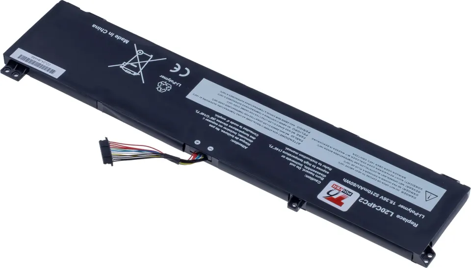 Baterie T6 Power Lenovo Legion 5-17ACH6, 5-17ITH6, 5210mAh, 80Wh, 4cell, Li-poly
