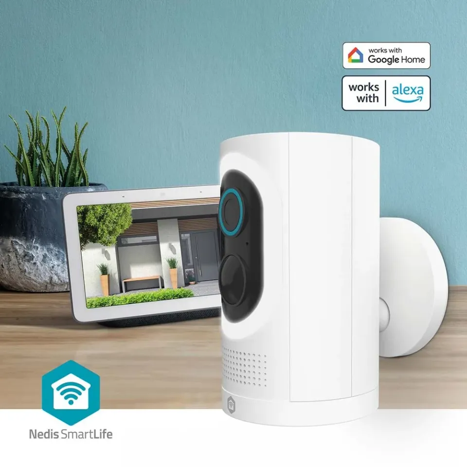 Nedis WIFICBO33WT - SmartLife Venkovní Kamera| Wi-Fi | Reflektor | 3MP Full HD 1