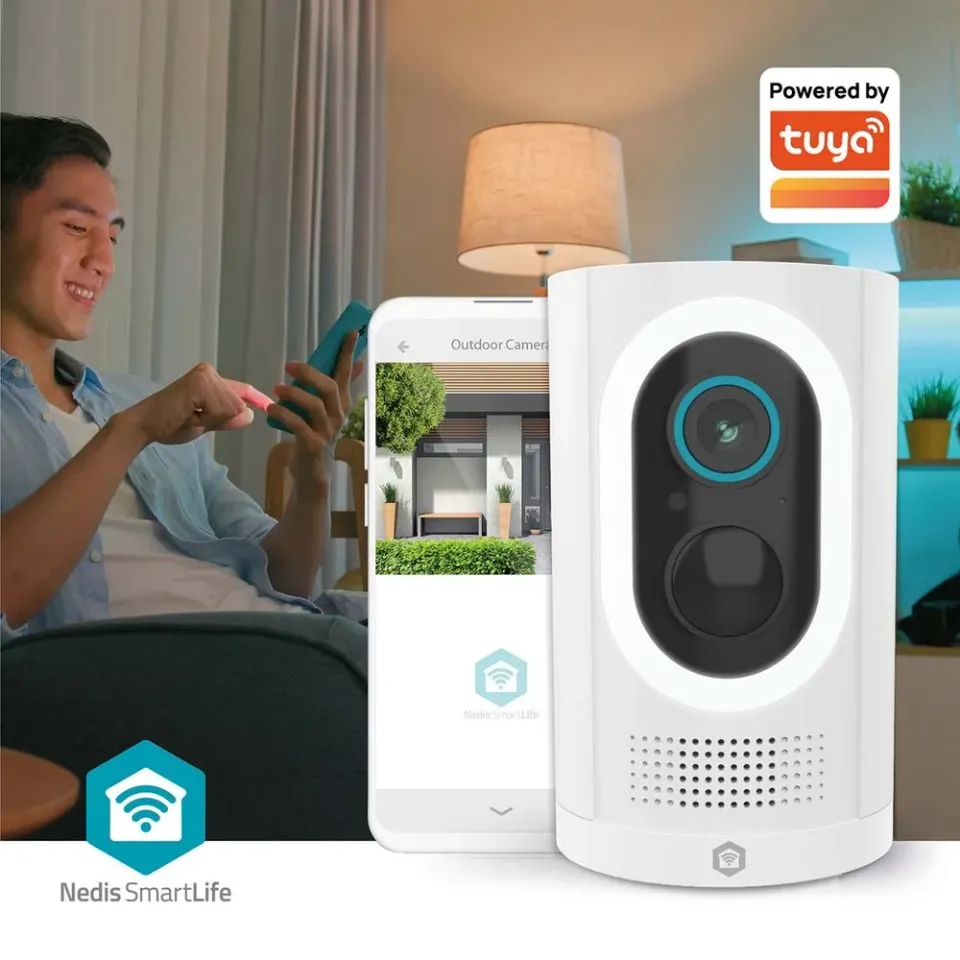Nedis WIFICBO33WT - SmartLife Venkovní Kamera| Wi-Fi | Reflektor | 3MP Full HD 1