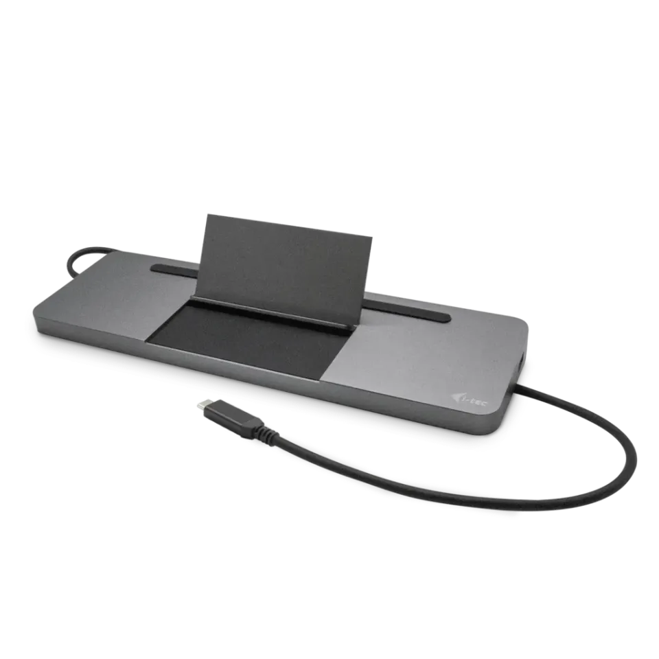 i-tec USB-C Metal Low Profile Triple Display Docking Station + Power Delivery 85