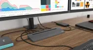 i-tec USB-C Metal Low Profile Triple Display Docking Station + Power Delivery 85