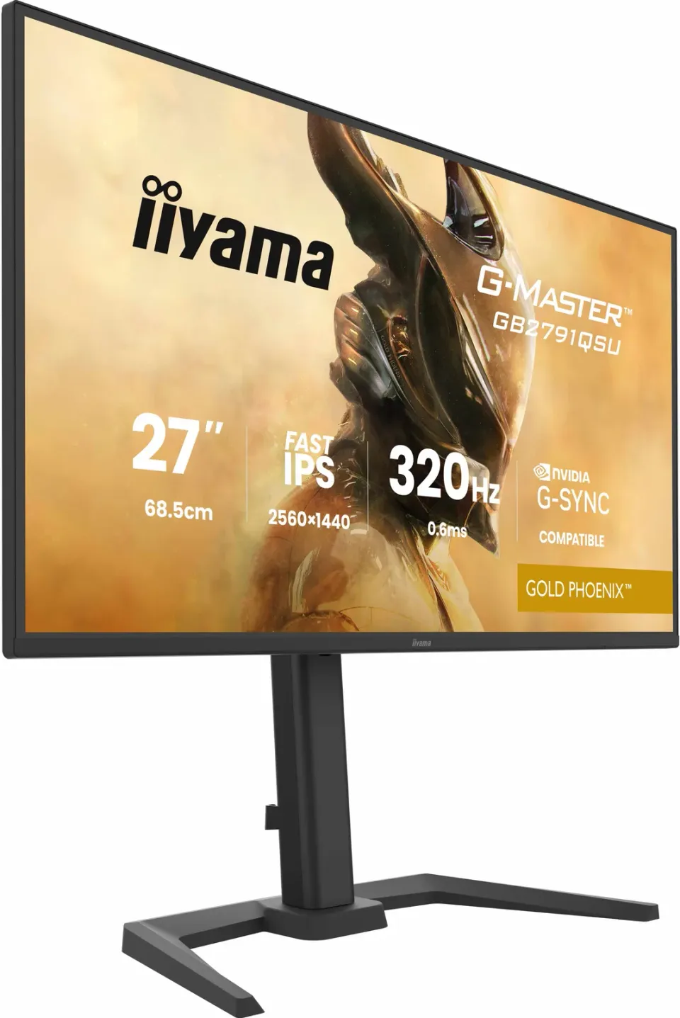 iiyama G-Master/GB2791QSU-B1/27"/IPS/QHD/320Hz/0,6ms/Černá/3R