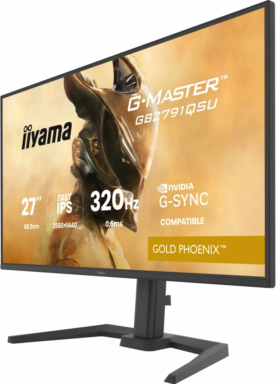 iiyama G-Master/GB2791QSU-B1/27"/IPS/QHD/320Hz/0,6ms/Černá/3R