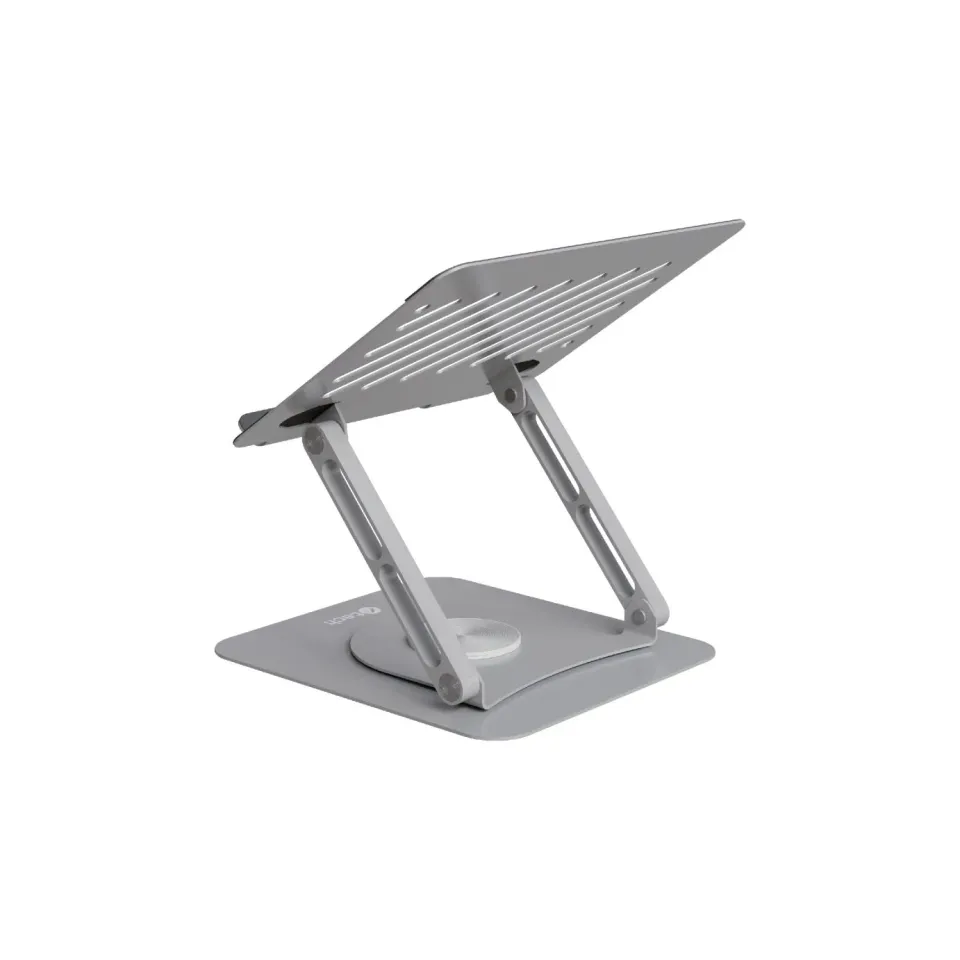 C-TECH Stojan na notebook Quallis NTS-200, do 16", stavitelný,otočný 360°, kovov