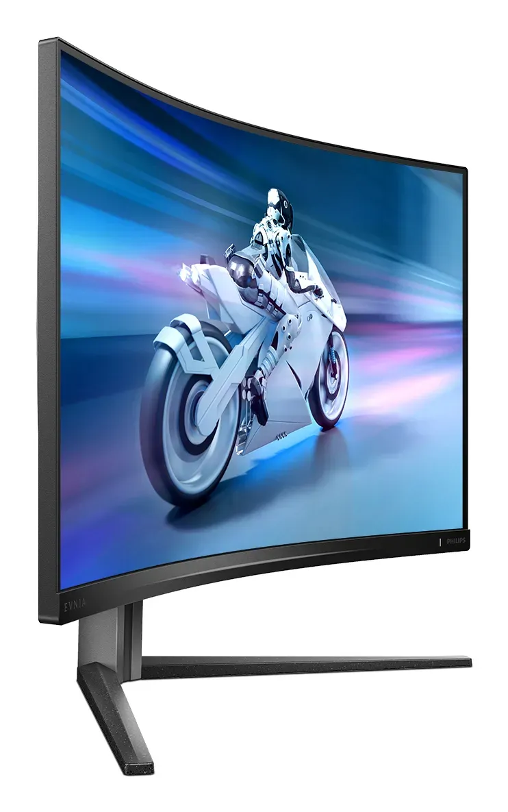 Philips MT VA LED 31,5" 32M2C5500W/00 - VA panel, 2560x1440, 240Hz, 0,5ms, 2xHDMI, 2xDP, USB 3.2, stav vyska, prohnuty