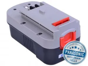 Avacom Replacement battery BLACK & DECKER A1718 Ni-MH 18V 3000mAh, PANASONIC cells