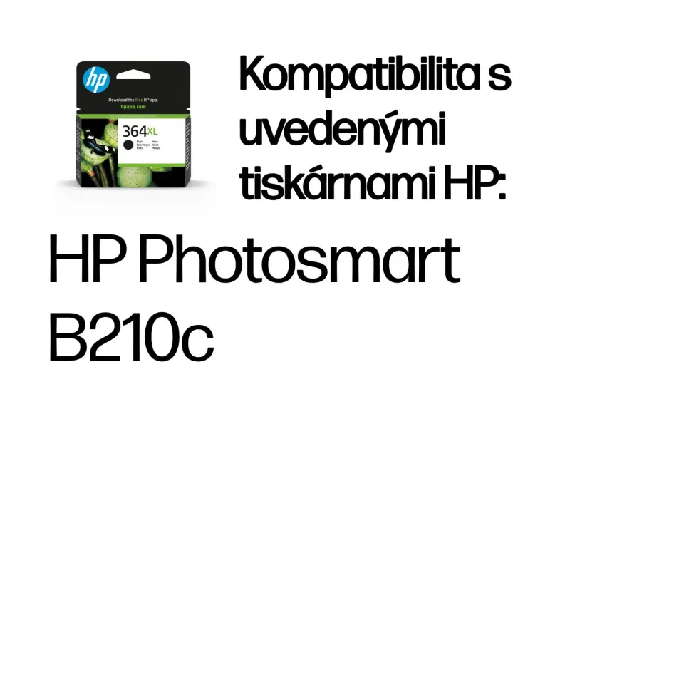 HP (364XL) - ink. náplň černá, CN684EE originál