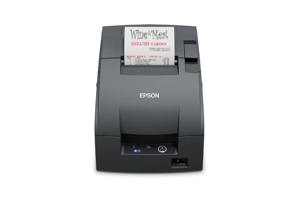 Epson TM-U220IID (102) – jehličková tiskárna účtenek s trhací lištou, sériové RS-232, zdroj, tmavě šedá