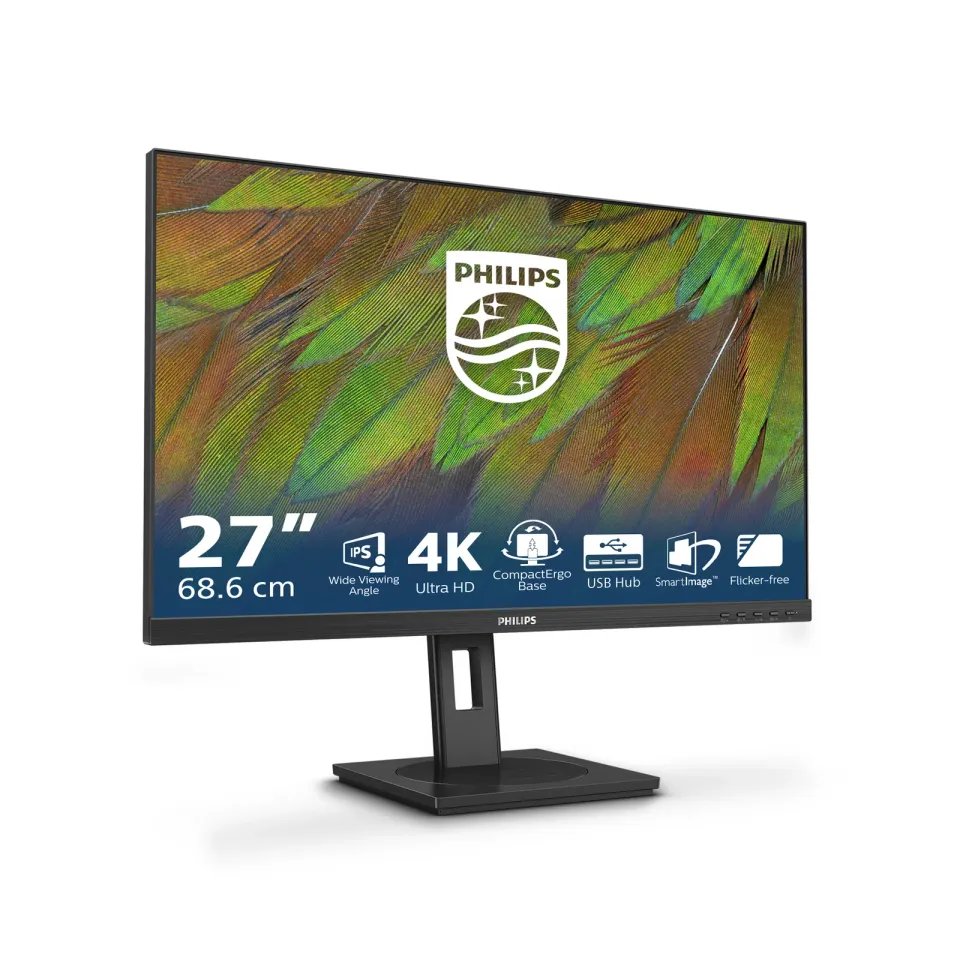 Philips LCD 27B1N3800 27" IPS 4K/3840x2160@60Hz/4ms/350cd/2xHDMI/DP/4xUSB/Repro/