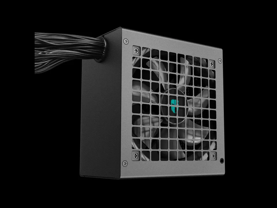 DEEPCOOL GAMERSTORM zdroj 600W PF600X, 120mm, 80+ Bronze, černá
