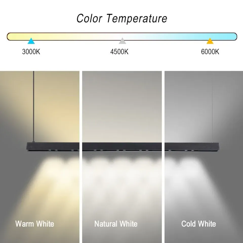 IMMAX NEO MADEIRA SMART lineár osvětlení, dřevo černé, 122cm, Wi-Fi, TUYA