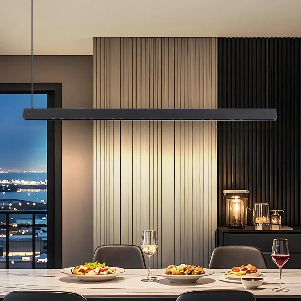 IMMAX NEO MADEIRA SMART lineár osvětlení, dřevo černé, 122cm, Wi-Fi, TUYA