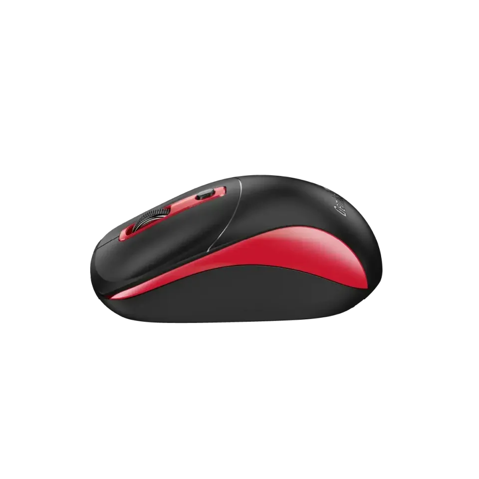 GENIUS myš NX-7123/ 1200 dpi/ bezdrátová/ Copilot/ černo-červená