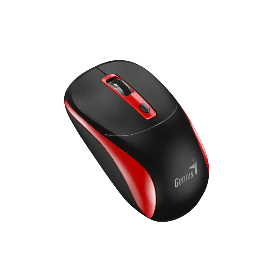 GENIUS myš NX-7123/ 1200 dpi/ bezdrátová/ Copilot/ černo-červená