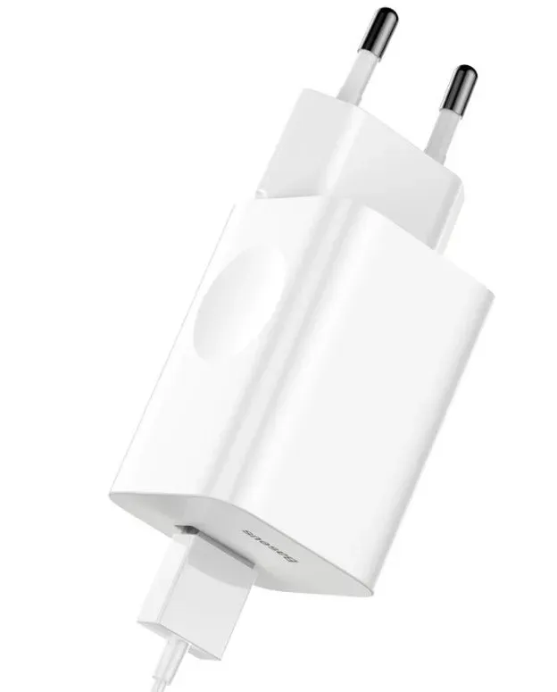 Baseus rychlonabíječka do sítě 1xUSB Quick Charge 3.0 24W bílá