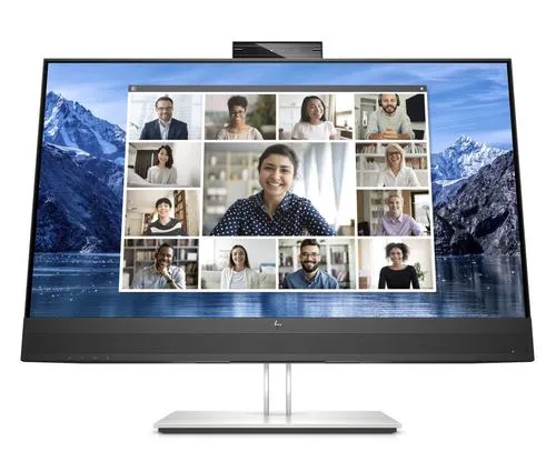 HP LCD HP E27m G4 Conferencing Monitor 27" 2560x1440 QHD, IPS w/LED AG, 300nits, 1000:1, 5ms, 16:9, DP 1.2, HDMI 1.4, 4xUSB3, USB-C, repro, jack, IR 5MP webcam, RJ-45, Pivot, Výškově nastavitelný stojan