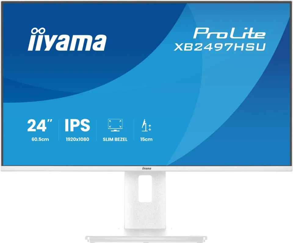 iiyama ProLite/XB2497HSU-W1/23,8"/IPS/FHD/120Hz/4ms/Bílá/5R