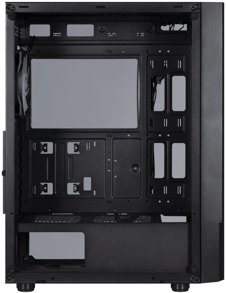 BitFenix skříň Proton / ATX / 4x 120 mms FRGB fan / USB 3.0 / 2x USB 2.0 / tvrzené sklo / černá