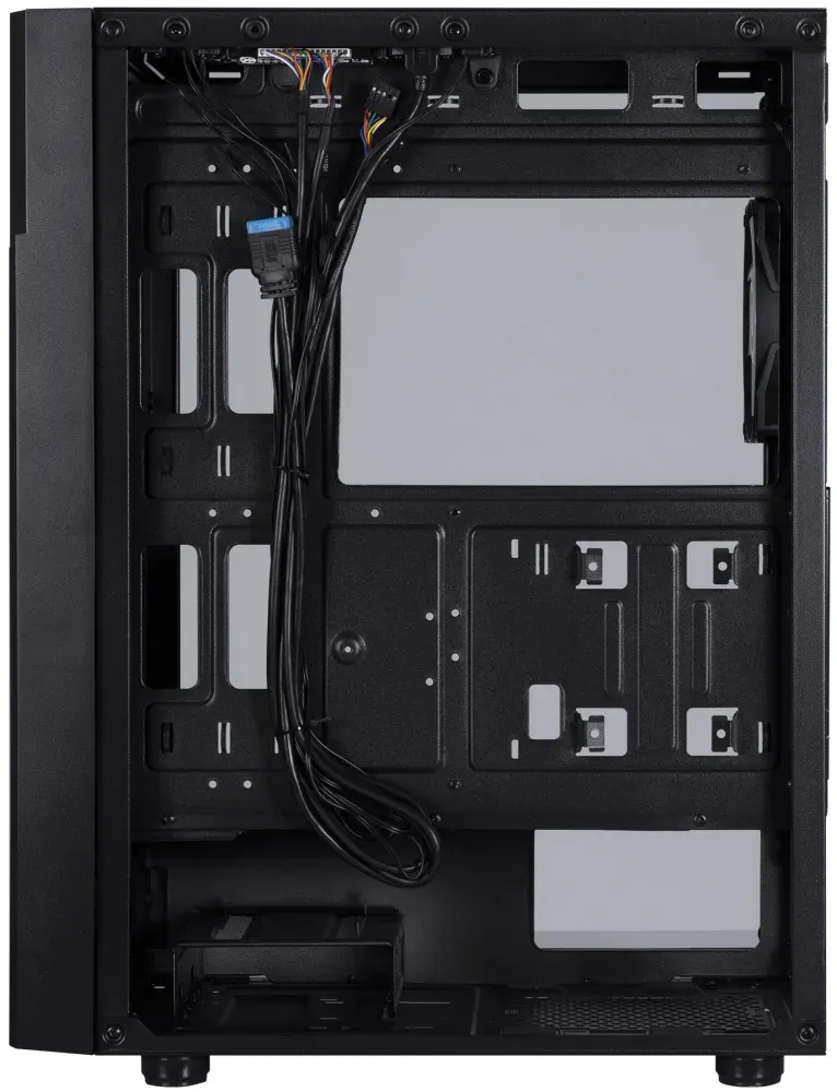 BitFenix skříň Proton / ATX / 4x 120 mms FRGB fan / USB 3.0 / 2x USB 2.0 / tvrzené sklo / černá