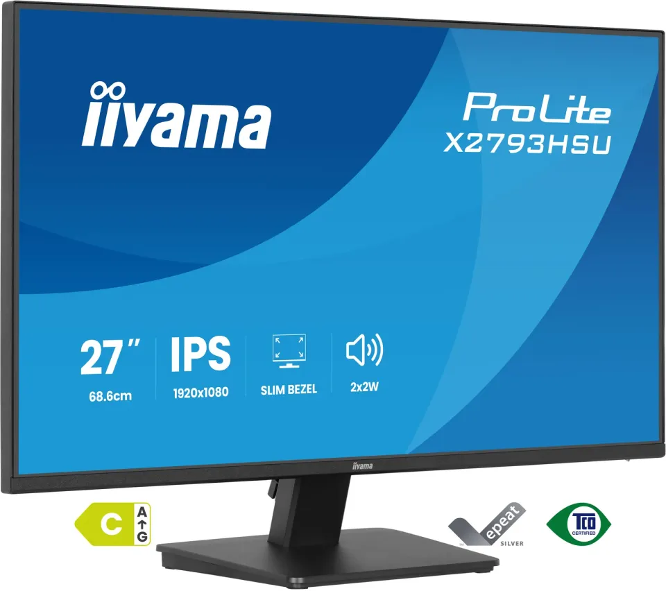 iiyama ProLite/X2793HSU-B1/27"/IPS/FHD/120Hz/1ms/Černá/3R
