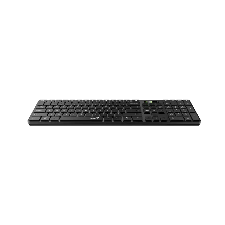 Genius Slimstar 7250BT Klávesnice, bezdrátová, Bluetooth 5.0, 2,4GHz, USB přijím
