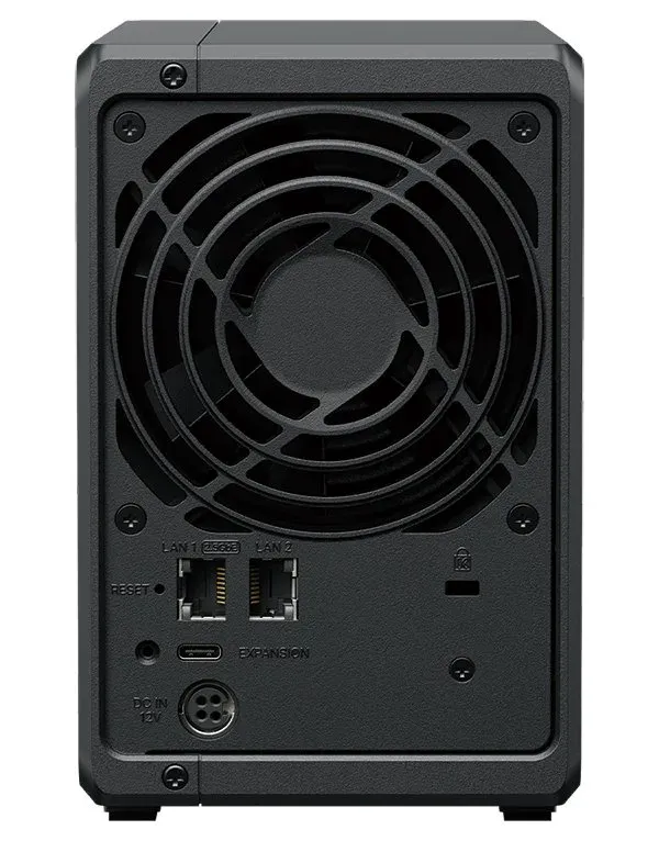 SYNOLOGY DS725+ Disc Station datové úložiště (pro 2x HDD, CPU 2x jádro 2.6-3.1GHz, 2GB DDR4 ECC, 2x GLAN, NAS)