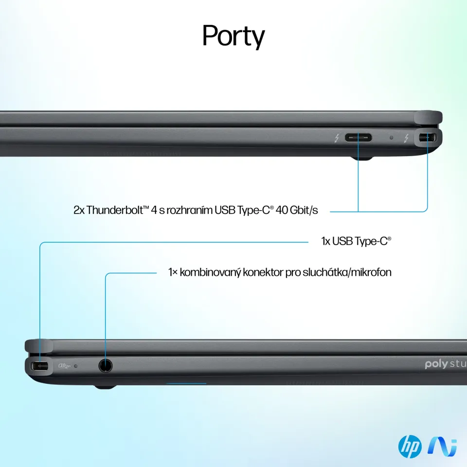 NTB HP OmniBook Ultra Flip 14-fh0000nc, Ultra 5-226V, Touch/14.0 2.8K OLED, 16GB DDR5, 1TB, Win11 Pro, 2Y onsite