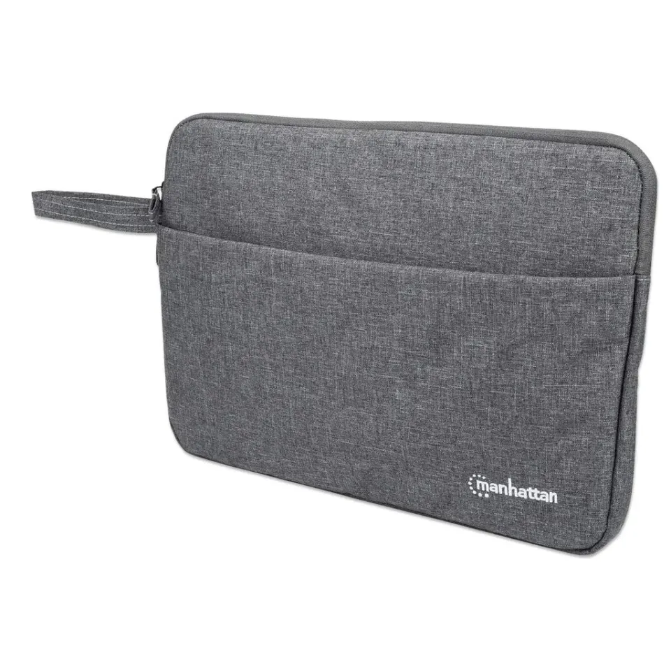 MANHATTAN Pouzdro Laptop Sleeve Seattle, Fits Widescreens Up To 14.5", 383 x 270 x 30 mm, šedá