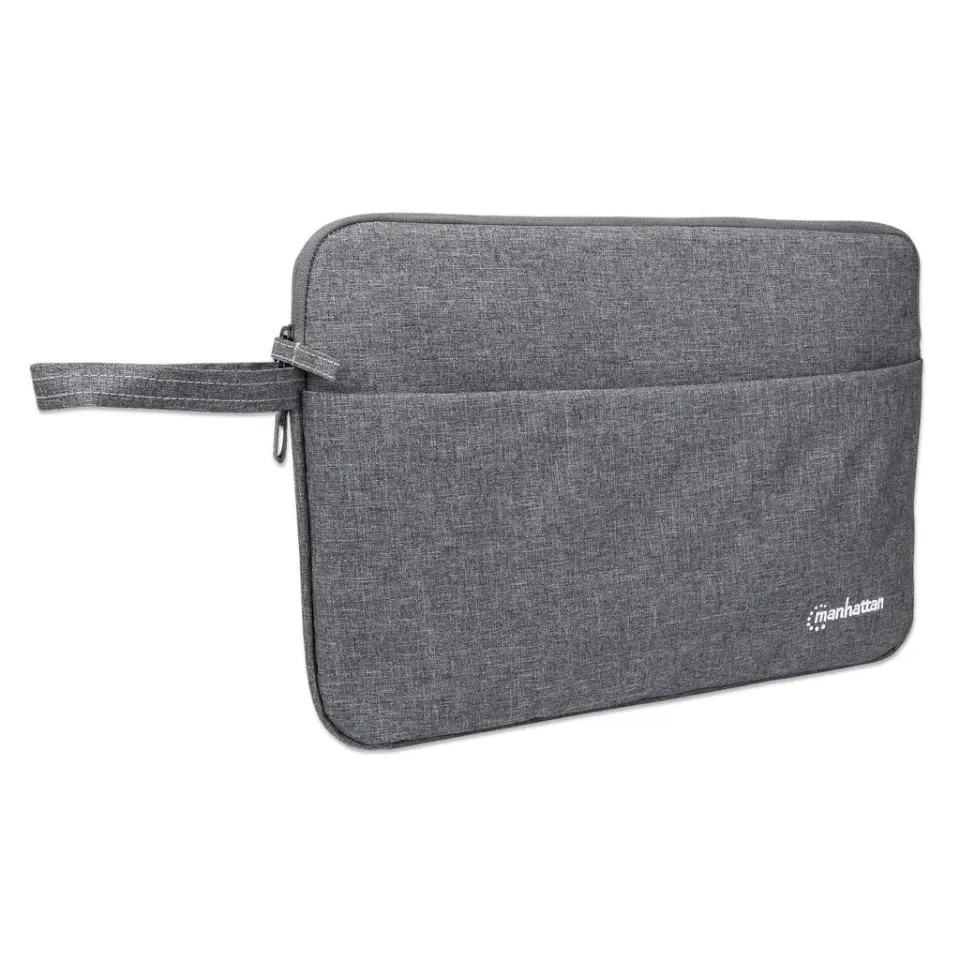 MANHATTAN Pouzdro Laptop Sleeve Seattle, Fits Widescreens Up To 14.5", 383 x 270 x 30 mm, šedá