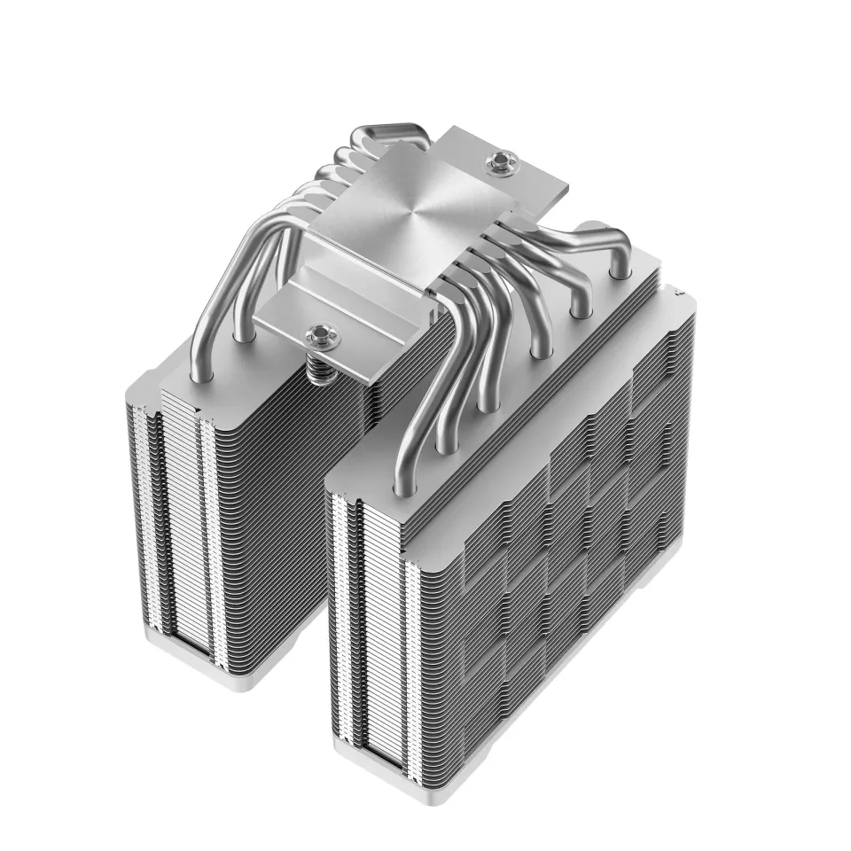 DEEPCOOL CPU Chladič AG620 G2 WH ARGB, 2x120mm, ARGB, LGA1851, AM5, bílá