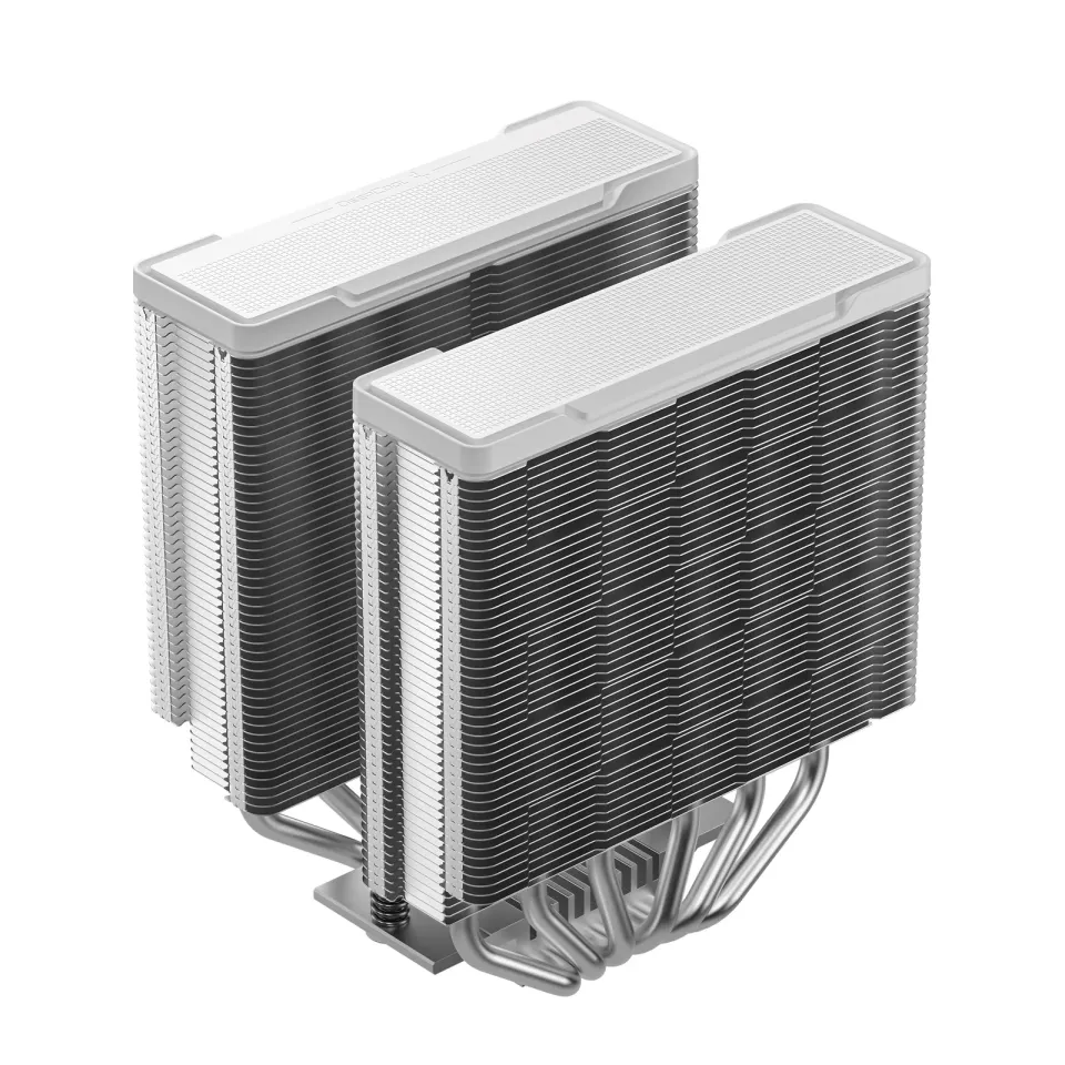 DEEPCOOL CPU Chladič AG620 G2 WH ARGB, 2x120mm, ARGB, LGA1851, AM5, bílá