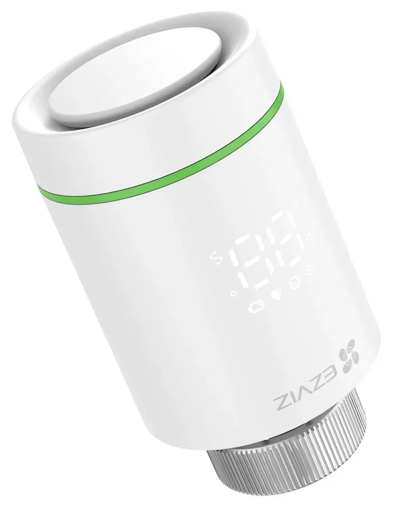 EZVIZ chytrá termostatická hlavice Kit/ 2× termostatická hlavice T55/ centrální jednotka A3-R200/ bílý