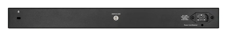 D-Link DGS-1210-28 28-port Gigabit Smart+ Switch, 24x GbE, 4x RJ45/SFP, fanless
