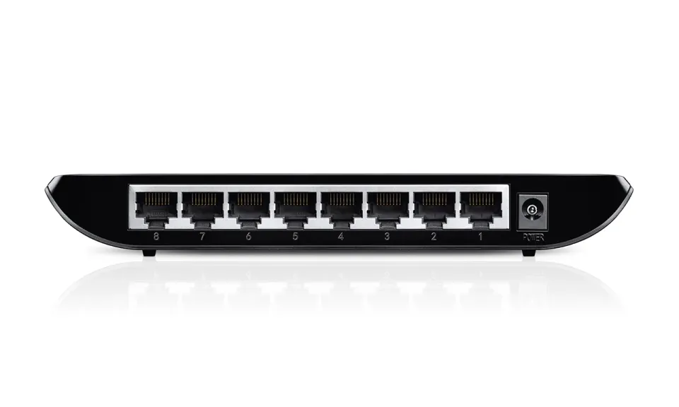 TP-LINK TL-SG1008D GBit switch, 8x 10/100/1000Mbps 8port