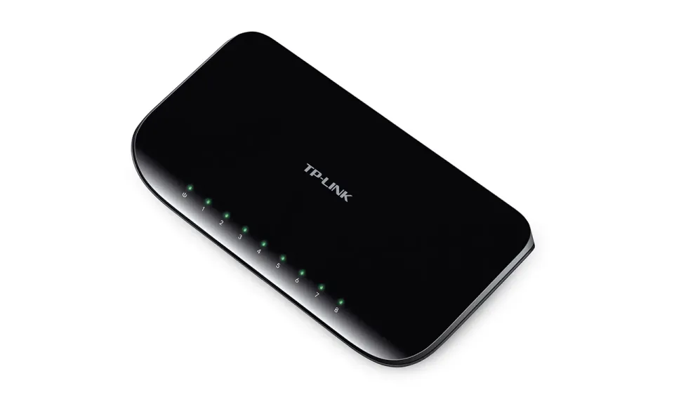 TP-LINK TL-SG1008D GBit switch, 8x 10/100/1000Mbps 8port
