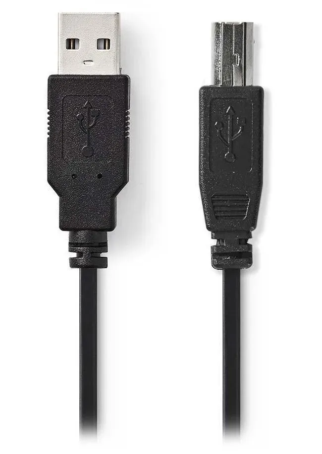 Nedis CCGB60100BK30 - USB 2.0 kabel | A Zástrčka - B Zástrčka | 3 m | Černá barv