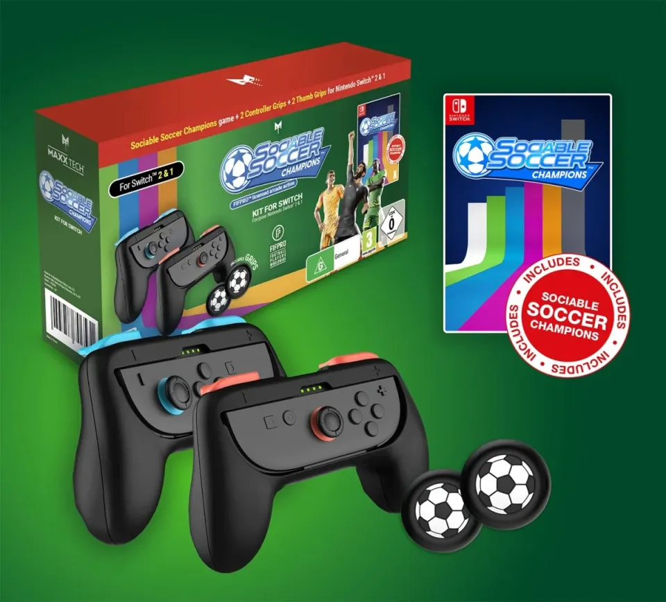 NS - Sociable Soccer Champions Kit for Switch 2&1