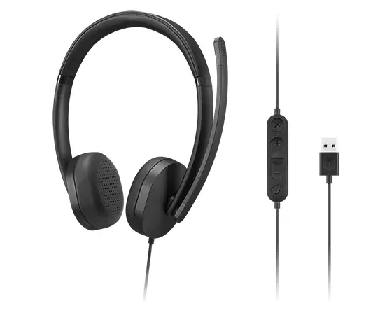 LENOVO sluchátka USB-A Wired Stereo Headset Gen 2