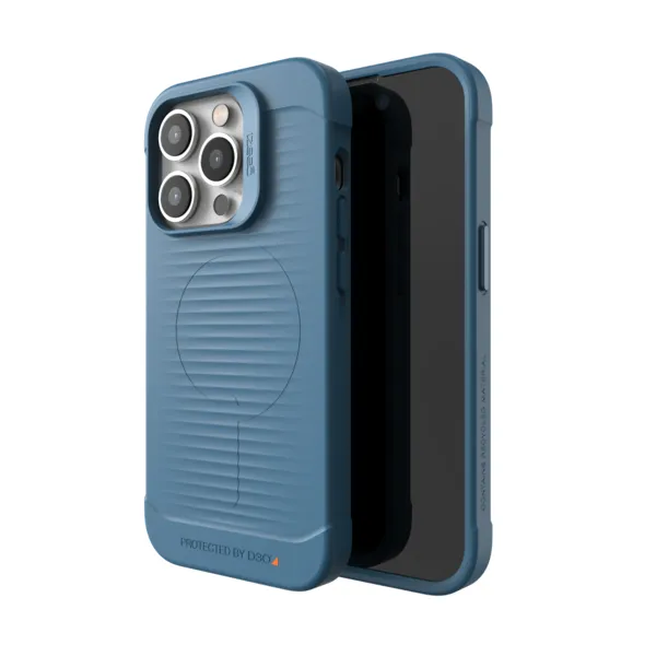 ZAGG GEAR4 Havana Snap kryt iPhone 14 Pro modrý