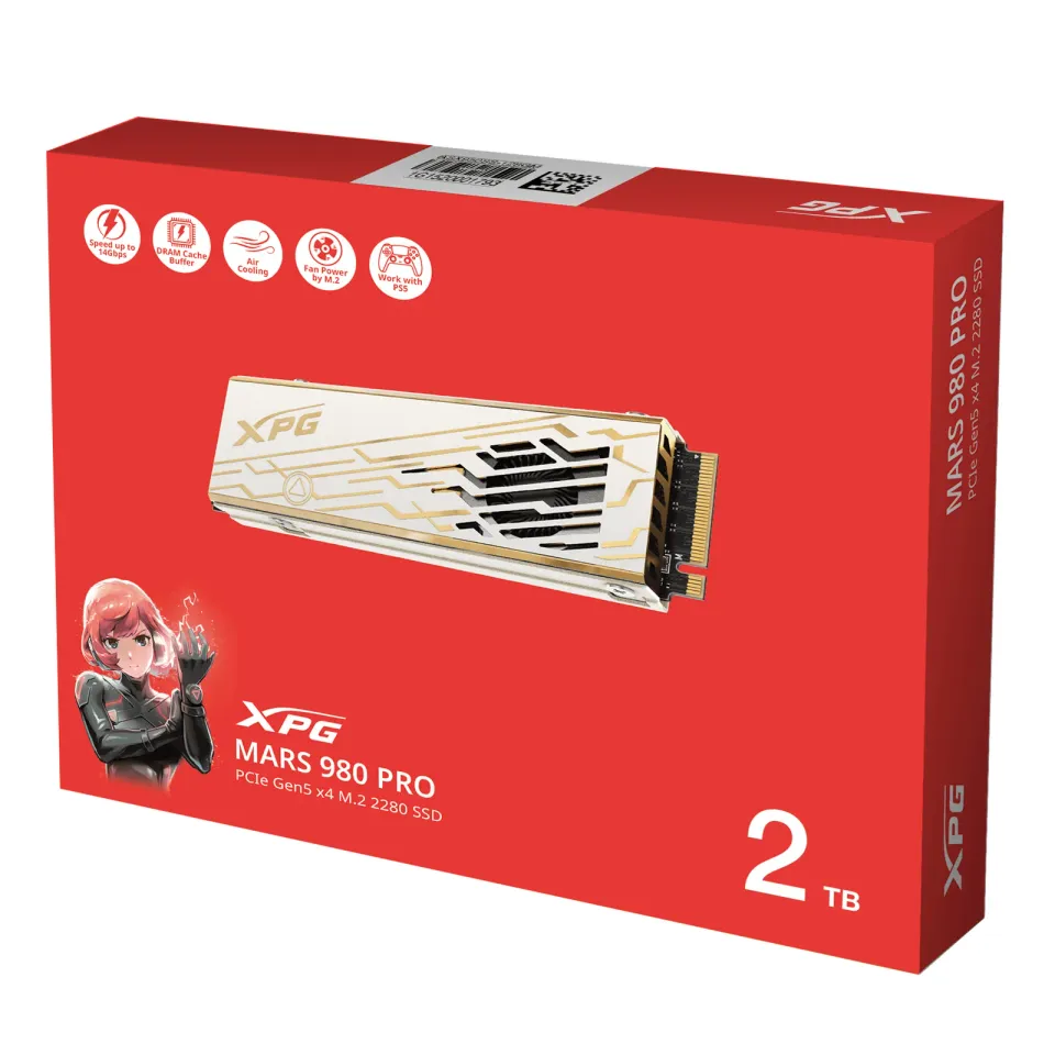 ADATA SSD 2TB XPG MARS 980 PRO Gen5x4